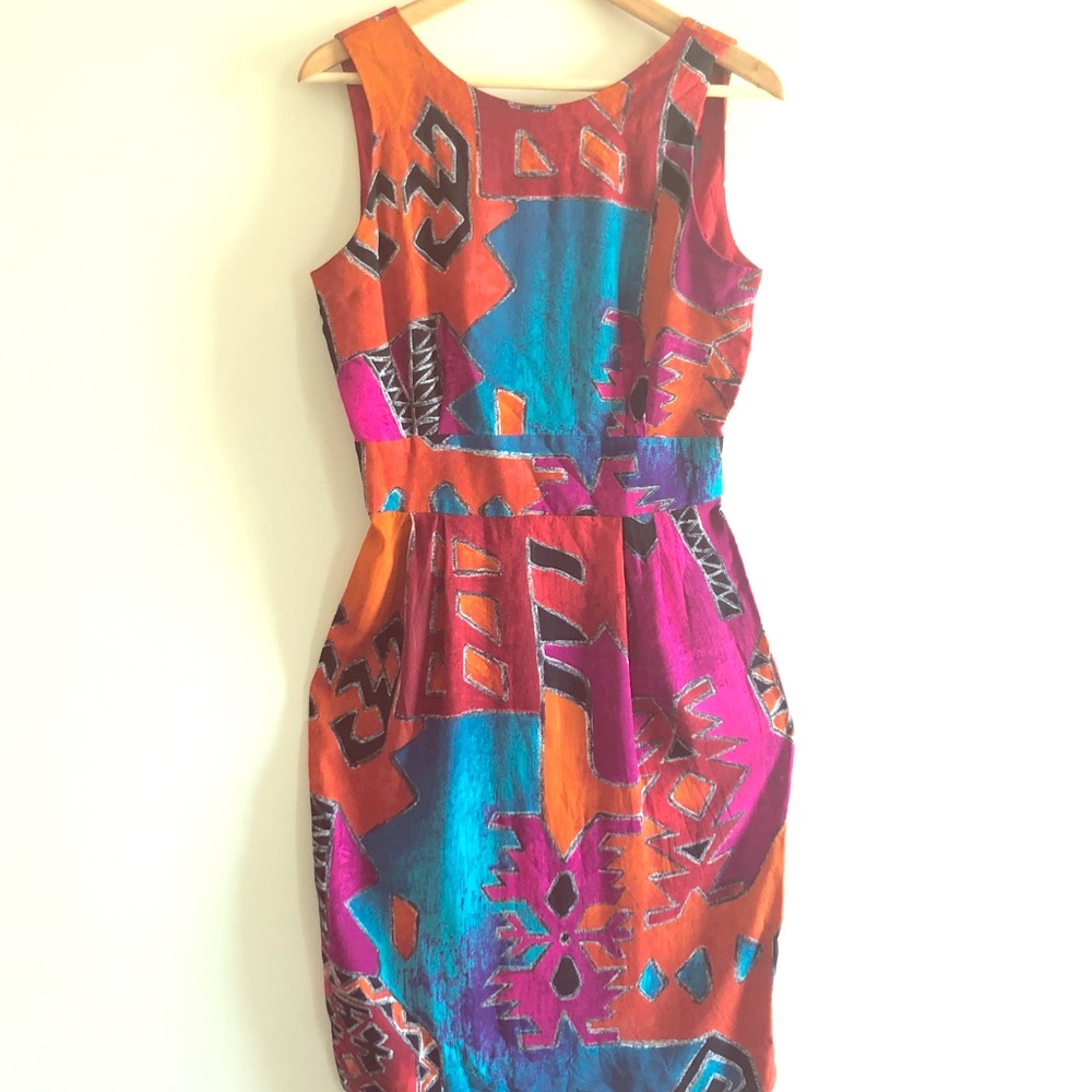 90s Vintage Positive Attitude Dress